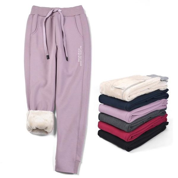 add fleece sports pants for women loose winter padded protective casual wear warm cotton lamb cashmere pantschildren women's & capris, Black;white
add fleece sports pants for women loose winter padded protective casual wear warm cotton lamb cashmere pantschildren women's & capris, Black;white
