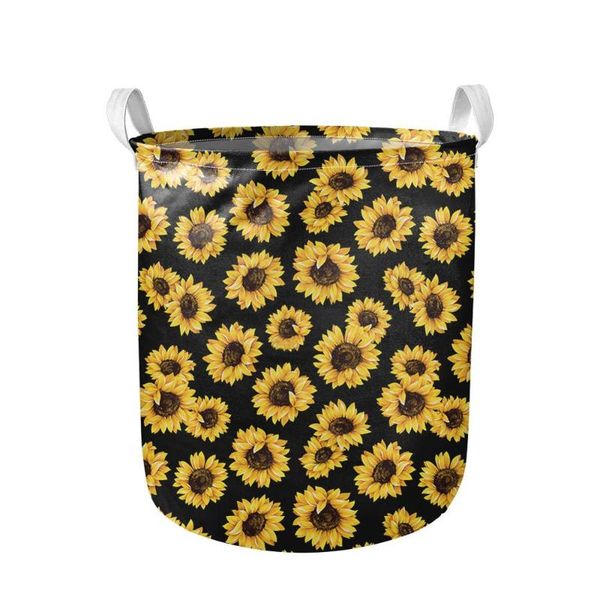laundry basket with handles sunflower daisy print large capacity foldable linen clothes hamper waterproof collapsible storage & organization
laundry basket with handles sunflower daisy print large capacity foldable linen clothes hamper waterproof collapsible storage & organization