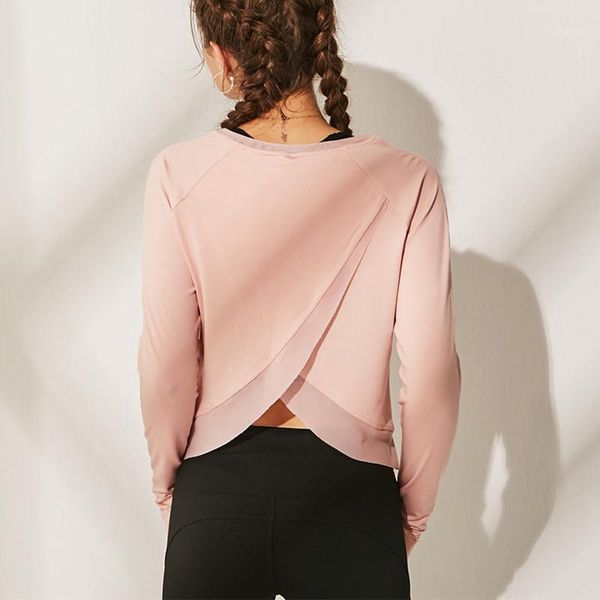 yoga outfit baseball back cross shirt women 2021 long sleeve loose fitness t-shirt female quick-drying exercise sport gym clothing
yoga outfit baseball back cross shirt women 2021 long sleeve loose fitness t-shirt female quick-drying exercise sport gym clothing