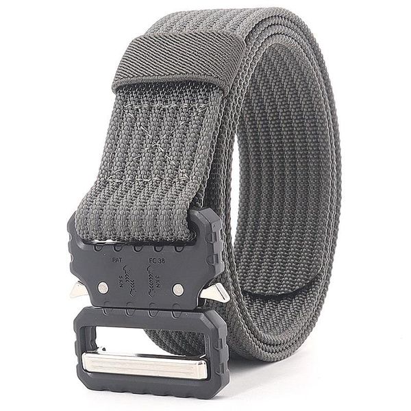 belts mens tactical belt military outdoor multifunctional training waist strap alloy buckle stripe tought army quick release cinto, Black;brown
belts mens tactical belt military outdoor multifunctional training waist strap alloy buckle stripe tought army quick release cinto, Black;brown