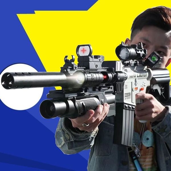 chicken eating equipment full set of awm sniper 98ak soft bullet large simulation m416 assault manual 7 children's toys
chicken eating equipment full set of awm sniper 98ak soft bullet large simulation m416 assault manual 7 children's toys