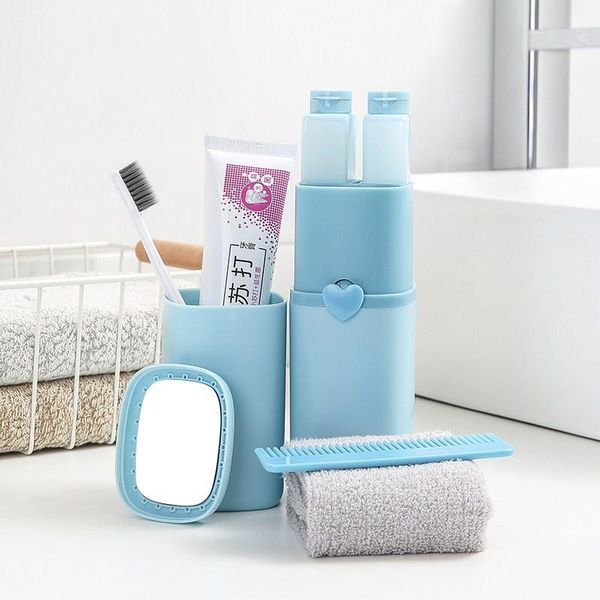 portable travel wash cup toiletries toothpaste toothbrush partition storage box outdoor bathroom accessories set bath accessory
portable travel wash cup toiletries toothpaste toothbrush partition storage box outdoor bathroom accessories set bath accessory