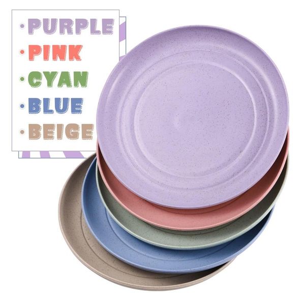 dishes & plates 5pcs wheat straw unbreakable lightweight dinner reusable sturdy dinnerware set for home kitchen
dishes & plates 5pcs wheat straw unbreakable lightweight dinner reusable sturdy dinnerware set for home kitchen