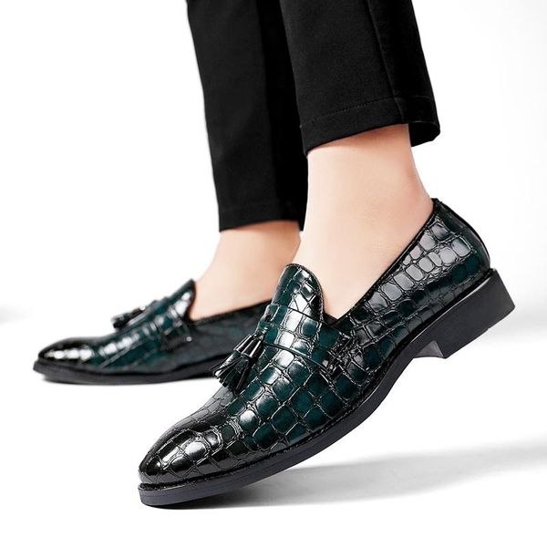 dress shoes black party for men luxury designer wedding brand elegant 2021 loafer tassel
dress shoes black party for men luxury designer wedding brand elegant 2021 loafer tassel