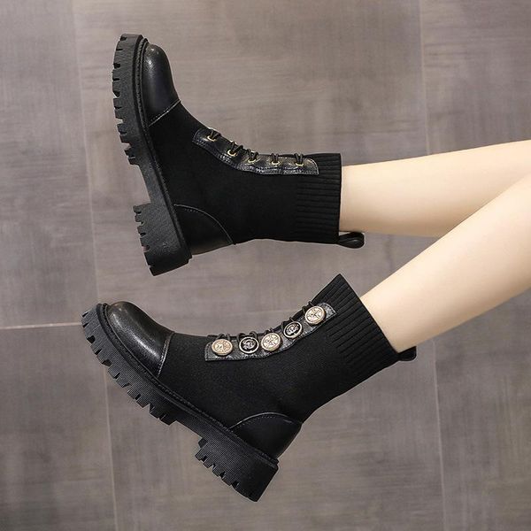 boots black 2021 women's shoes thin stretch skinny retro round toe short spring and autumn single
boots black 2021 women's shoes thin stretch skinny retro round toe short spring and autumn single
