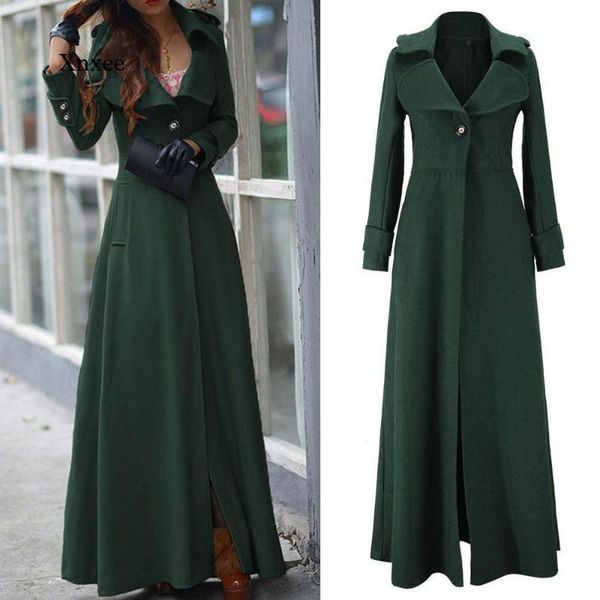 women's wool & blends 2021 oversized coats long trench autumn winter thick sleeve windbreaker cardigan overcoats outwear clothing, Black
women's wool & blends 2021 oversized coats long trench autumn winter thick sleeve windbreaker cardigan overcoats outwear clothing, Black
