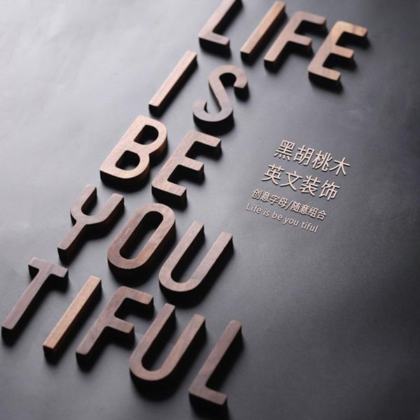 novelty items nordic style black walnut letter decorative letters combination wall decoration diy home wooden alphabet
novelty items nordic style black walnut letter decorative letters combination wall decoration diy home wooden alphabet