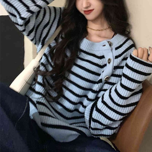 women's sweaters classic winter autumn striped women's knitted sweater new sleeve long buttons, casual blouses, blouses. 1ljz, White;black
women's sweaters classic winter autumn striped women's knitted sweater new sleeve long buttons, casual blouses, blouses. 1ljz, White;black