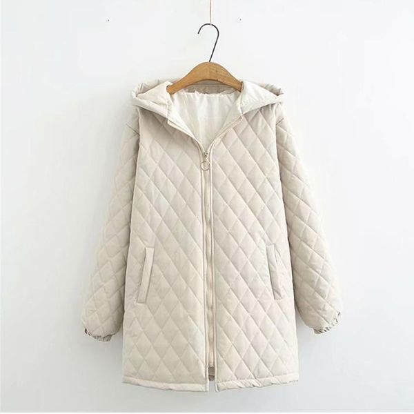 women's down & parkas 2021 winter coat women fashion oversize the jacket hooded mid-length lingge overcoat female outerwear 3xl, Black
women's down & parkas 2021 winter coat women fashion oversize the jacket hooded mid-length lingge overcoat female outerwear 3xl, Black