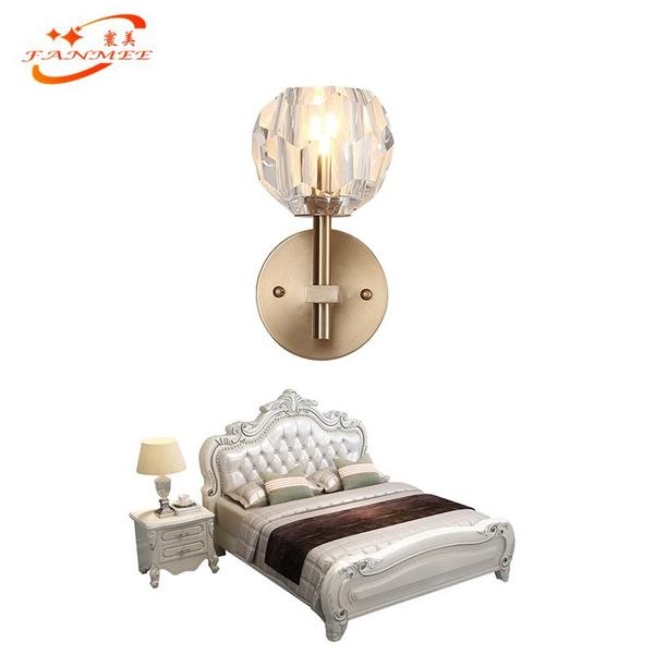 wall lamps modern crystal sconce lamp luxury mounted light bedroom bedside fixture cristal ligthing
wall lamps modern crystal sconce lamp luxury mounted light bedroom bedside fixture cristal ligthing