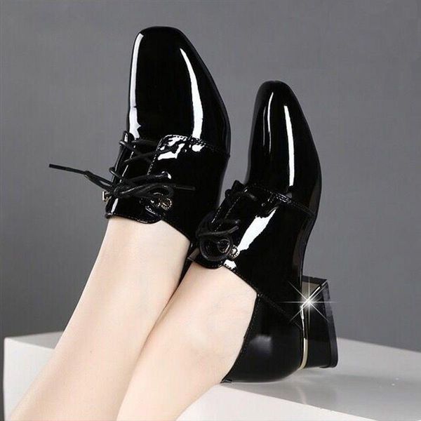 dress shoes women heels lace spring autumn women's red high leather chaussure femme zapatos mujer, Black
dress shoes women heels lace spring autumn women's red high leather chaussure femme zapatos mujer, Black