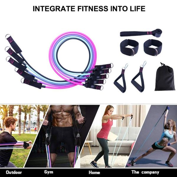 11pcs resistance bands set physical therapy training home workouts with door anchor handles ankle straps
11pcs resistance bands set physical therapy training home workouts with door anchor handles ankle straps