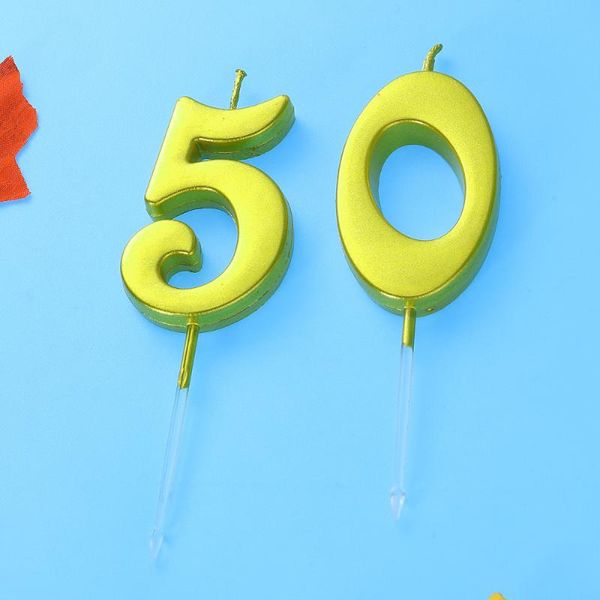 2pcs 50 birthday candle number decoration bithday cake er candles party supplies (number 5+0, golden) other festive & 
2pcs 50 birthday candle number decoration bithday cake er candles party supplies (number 5+0, golden) other festive &