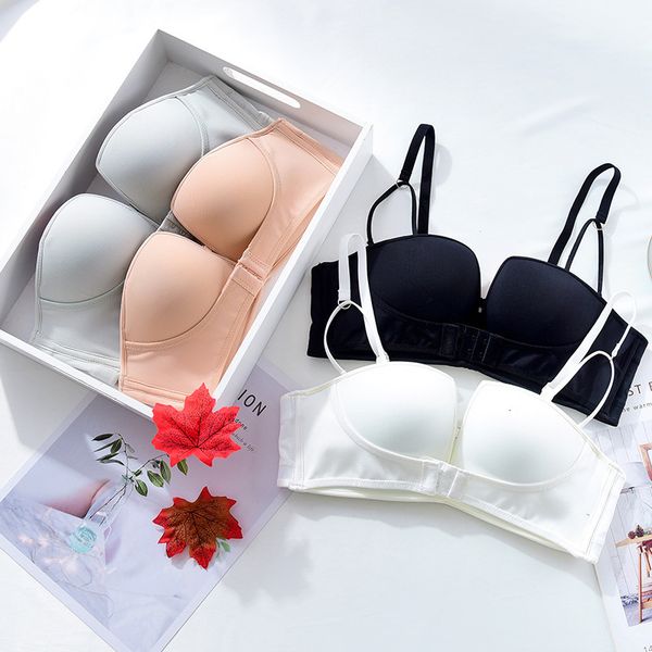 bras sets four corner cup front button no shoulder strap anti slip and drop beautiful back invisible bra, Red;black
bras sets four corner cup front button no shoulder strap anti slip and drop beautiful back invisible bra, Red;black