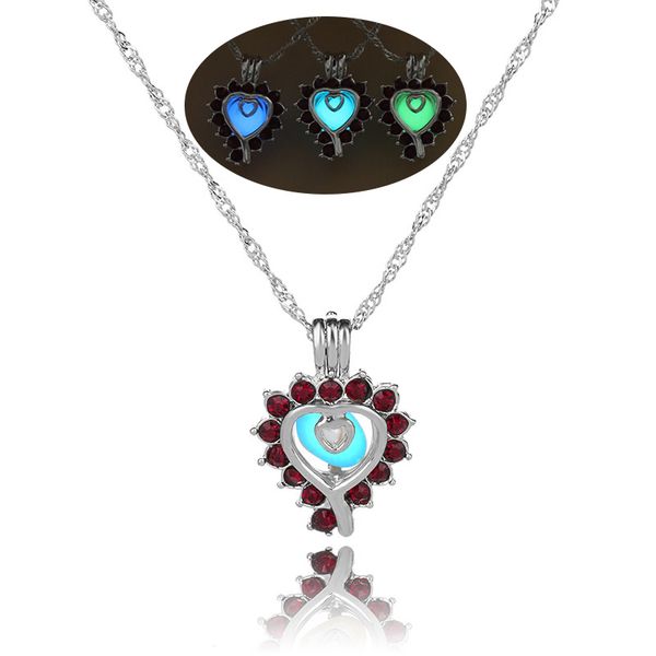 luminous hollow glowing stone pendant necklace statement chocker red crystal pendants necklace for women fashion gifts, Silver
luminous hollow glowing stone pendant necklace statement chocker red crystal pendants necklace for women fashion gifts, Silver