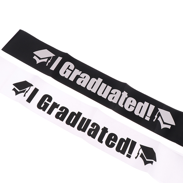 1pc i graduated satin sash graduate gift celebration party po booth graduation props scarves, Blue;gray
1pc i graduated satin sash graduate gift celebration party po booth graduation props scarves, Blue;gray