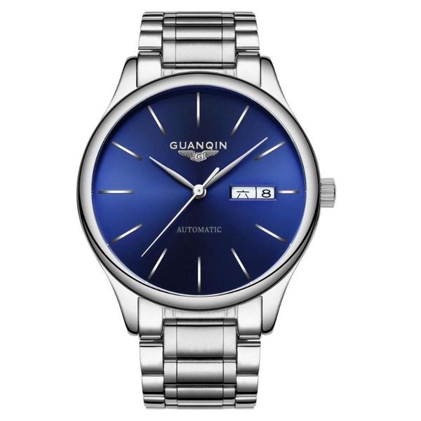 wristwatches 2021 guanqin gj16051 automatic watch waterproof and dustproof fashion luxury three pointer double calendar mechanical, Slivery;brown
wristwatches 2021 guanqin gj16051 automatic watch waterproof and dustproof fashion luxury three pointer double calendar mechanical, Slivery;brown