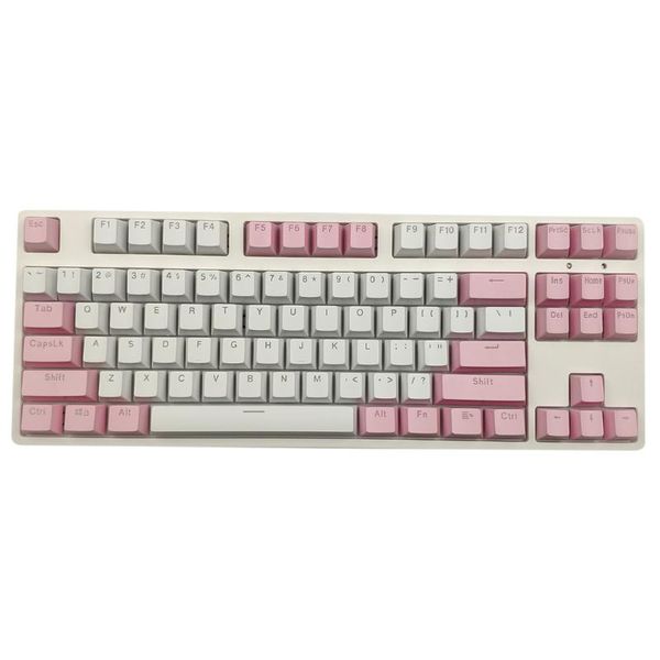 keys customized gaming mechanical keyboard swap quick detachable office - pink / white light (brown switch) keyboards
keys customized gaming mechanical keyboard swap quick detachable office - pink / white light (brown switch) keyboards