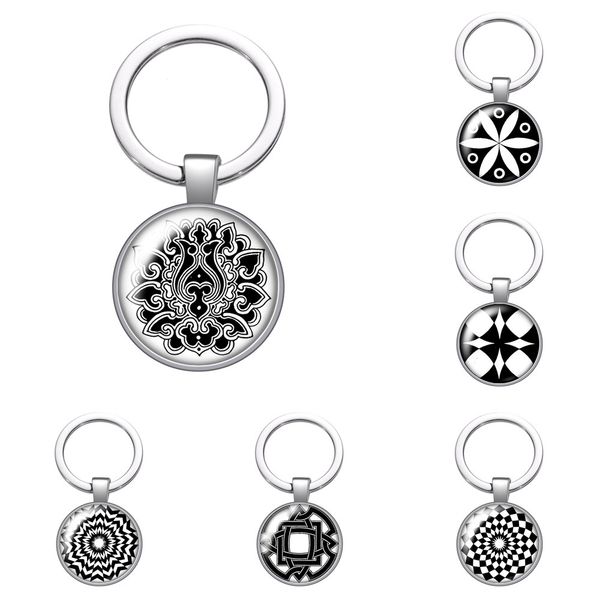 black patterns abstract lines glass cabochon keychain bag car key chain ring holder silver color keychains for men women gifts
black patterns abstract lines glass cabochon keychain bag car key chain ring holder silver color keychains for men women gifts