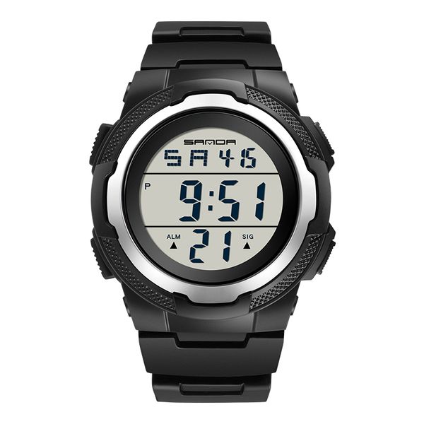 casual outdoor sports watches couple sanda 2012 fashion simplcity electronic sport watch for man high hardness glass resin strap 5atm satch, Slivery;brown
casual outdoor sports watches couple sanda 2012 fashion simplcity electronic sport watch for man high hardness glass resin strap 5atm satch, Slivery;brown