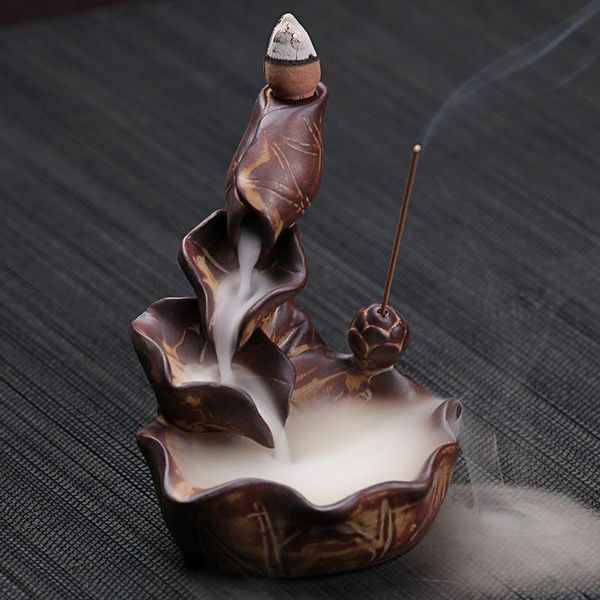 fragrance lamps creative home decor backflow stick incense burner ceramic censer decoration use in teahouse 2021 drop
fragrance lamps creative home decor backflow stick incense burner ceramic censer decoration use in teahouse 2021 drop