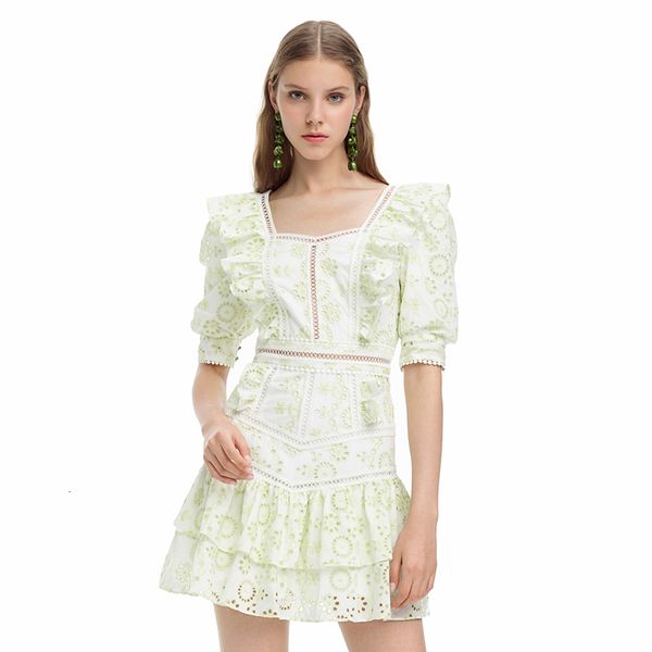 dresses women's mint hollow out cotton summer square collar ruffles trim es vestido de mujer women clothes, Black;gray
dresses women's mint hollow out cotton summer square collar ruffles trim es vestido de mujer women clothes, Black;gray