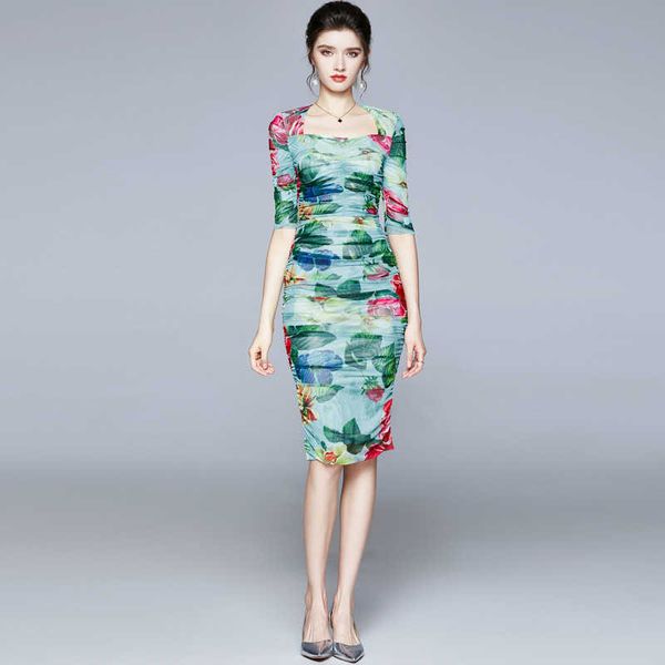 women summer designer elegant ruched floral mesh cocktail party robe female green sheath pencil bodycon dress vestidos 210525, Black;gray
women summer designer elegant ruched floral mesh cocktail party robe female green sheath pencil bodycon dress vestidos 210525, Black;gray