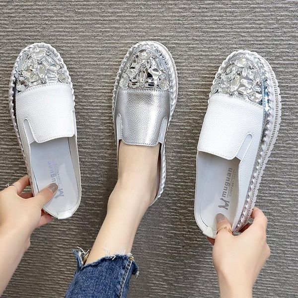 slippers 2021 rhinestone womens platform fashion casual shoes women leather white autumn slip on rubber vulcanize, Black
slippers 2021 rhinestone womens platform fashion casual shoes women leather white autumn slip on rubber vulcanize, Black
