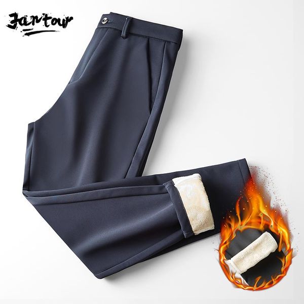 winter fleece warm long pants men business casual fashion cotton fit man gray brand clothing trousers 28-40 men's, Black
winter fleece warm long pants men business casual fashion cotton fit man gray brand clothing trousers 28-40 men's, Black