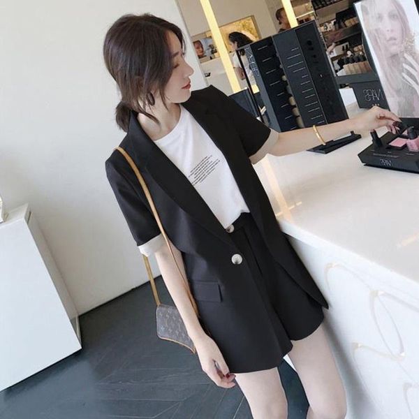women's suits & blazers clothing spring gentle suit internet celebrity summer korean style fat sister slimming business blazer feminino, White;black
women's suits & blazers clothing spring gentle suit internet celebrity summer korean style fat sister slimming business blazer feminino, White;black