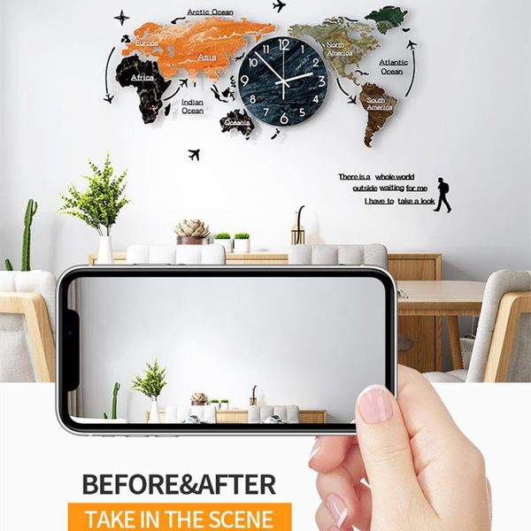 wall clocks clock stickers po frames decal frameless silent personality art decor
wall clocks clock stickers po frames decal frameless silent personality art decor