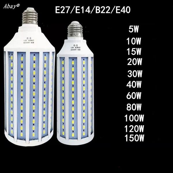 bulbs e27 b22 e40 e14 led lamp ac 220v light bulb 5w~150w 5730 2835smd corn energy saving for home decoration
bulbs e27 b22 e40 e14 led lamp ac 220v light bulb 5w~150w 5730 2835smd corn energy saving for home decoration