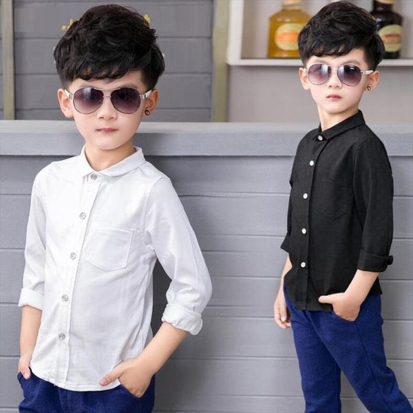 boy party formal uniforms clothes children shirts long sleeve turn down collar solid white black kids school shirt boys
boy party formal uniforms clothes children shirts long sleeve turn down collar solid white black kids school shirt boys