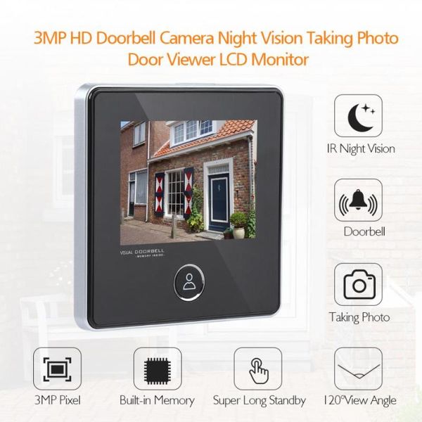 inch hd lcd displaysecurity 3mp doorbell camera night taking po door viewer monitor doorbells
inch hd lcd displaysecurity 3mp doorbell camera night taking po door viewer monitor doorbells