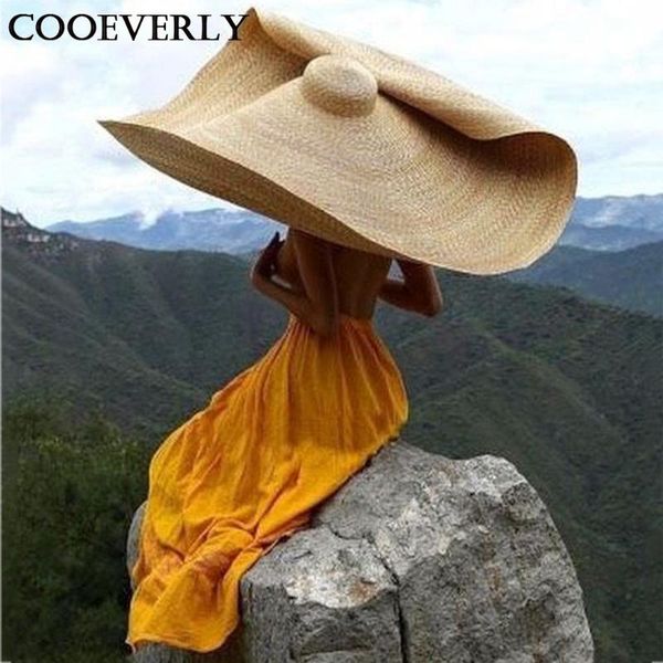 wide brim hats 90cm huge foldable sunshade beach art novel straw hat hatinators for womens ladies fashion floppy party elegant dressy, Blue;gray
wide brim hats 90cm huge foldable sunshade beach art novel straw hat hatinators for womens ladies fashion floppy party elegant dressy, Blue;gray