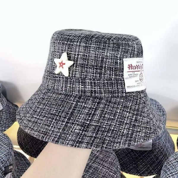 fisherman's female autumn rabbit myna wool tweed fragile thousand bird lattice ceramic star same hat, Yellow
fisherman's female autumn rabbit myna wool tweed fragile thousand bird lattice ceramic star same hat, Yellow