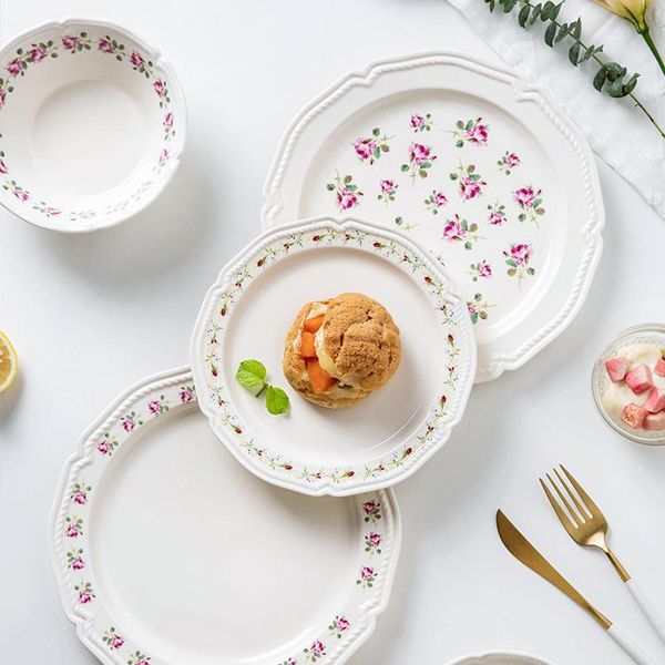 dishes & plates ceramic dinner serving home cake round flower dishware salad dessert porcelain plat salade utensils kitchen eh60sp
dishes & plates ceramic dinner serving home cake round flower dishware salad dessert porcelain plat salade utensils kitchen eh60sp
