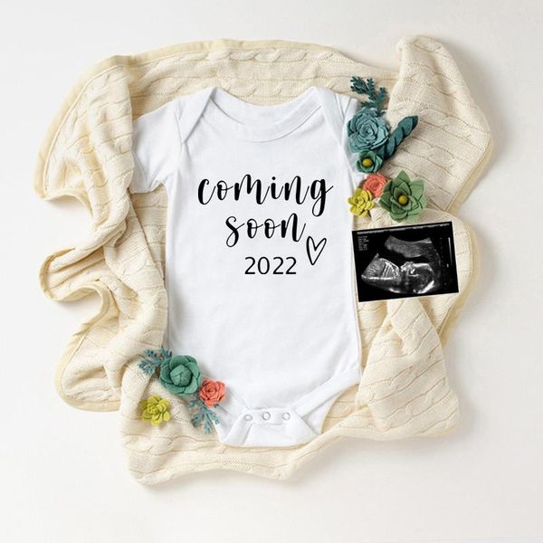 rompers pregnancy announcement baby boys girls bodysuits coming soon 2022 ropa outfit short sleeve cotton oneises, Blue
rompers pregnancy announcement baby boys girls bodysuits coming soon 2022 ropa outfit short sleeve cotton oneises, Blue