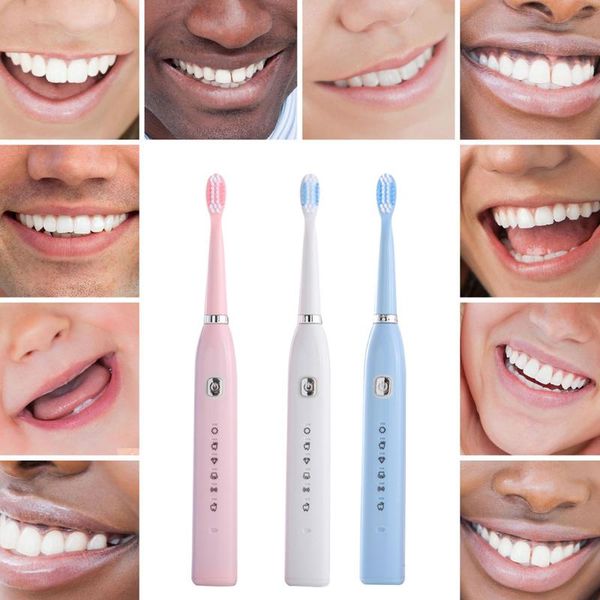 smart electric toothbrush 6 modes waterproof sonic ultrasonic oral hygiene automatic timer dental brush
smart electric toothbrush 6 modes waterproof sonic ultrasonic oral hygiene automatic timer dental brush