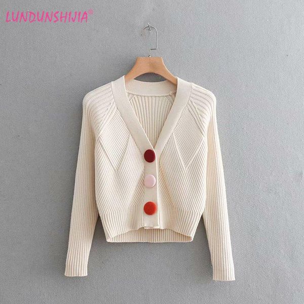 women's sweaters lundunshijia 2021 spring autumn women elegant plush color button for apricot fashion short female cardigan, White;black
women's sweaters lundunshijia 2021 spring autumn women elegant plush color button for apricot fashion short female cardigan, White;black