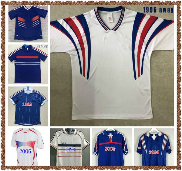 1982 1984 1998 2000 2002 2006 france world cup retro soccer jersey 1996 zidane #10 home henry vintage classic old football shirt, Black;yellow
1982 1984 1998 2000 2002 2006 france world cup retro soccer jersey 1996 zidane #10 home henry vintage classic old football shirt, Black;yellow