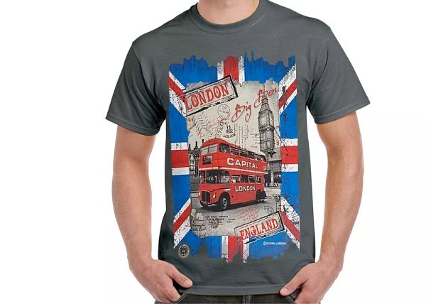 London Bus Graphic Design Printed Picture UNISEX High Quality Cotton T shirts, White;black
London Bus Graphic Design Printed Picture UNISEX High Quality Cotton T shirts, White;black