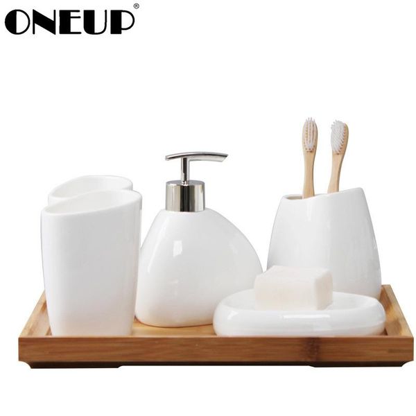 bath accessory set oneup japan-style ceramic bathroom accessories toothbrush holder soap dispenser cotton swab products
bath accessory set oneup japan-style ceramic bathroom accessories toothbrush holder soap dispenser cotton swab products