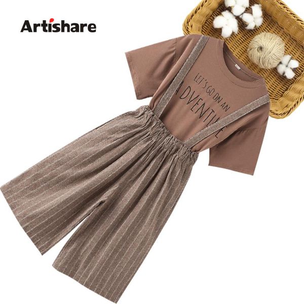 clothing sets girls clothes tshirt + jumpsuit children's for striped casual style costume, White
clothing sets girls clothes tshirt + jumpsuit children's for striped casual style costume, White