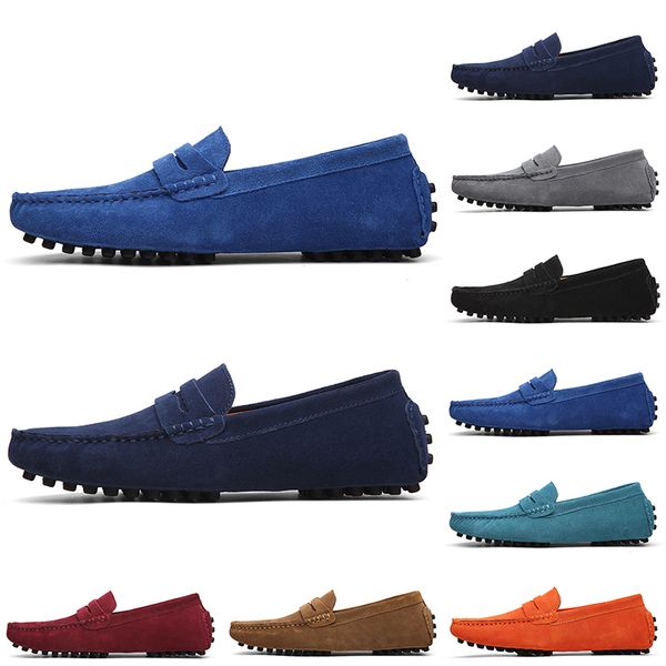 non-brand men suede discount dress shoes black light blue wine red gray orange green brown mens slip on lazy leather shoe size 38-45 s558 s7
non-brand men suede discount dress shoes black light blue wine red gray orange green brown mens slip on lazy leather shoe size 38-45 s558 s7