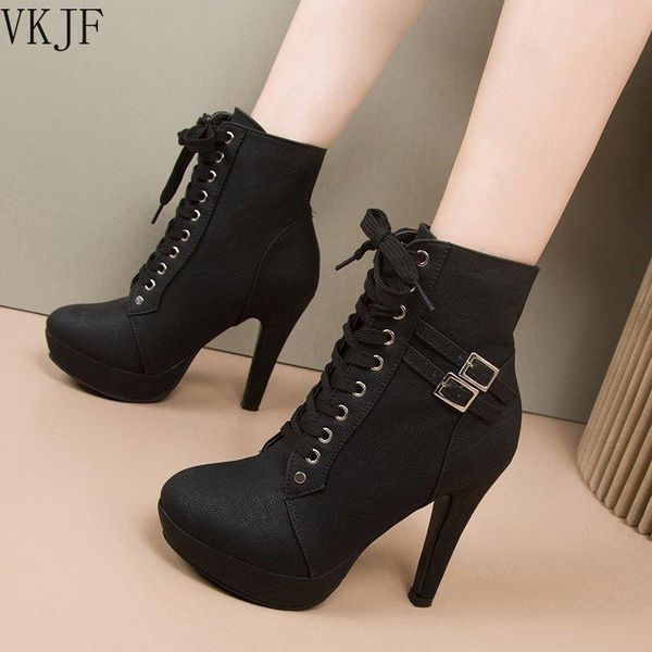 boots plus size ankle women platform high heels female lace up women's shoes buckle woman short boot ladies footwear, Black
boots plus size ankle women platform high heels female lace up women's shoes buckle woman short boot ladies footwear, Black