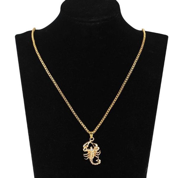 pendant necklaces 2021 western hip-hop necklace creative gold scorpion men women jewelry, Silver
pendant necklaces 2021 western hip-hop necklace creative gold scorpion men women jewelry, Silver