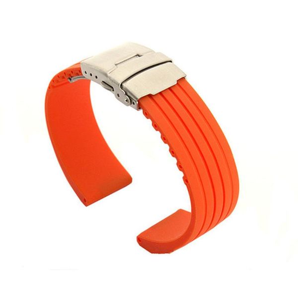watch bands silicone rubber band strap men women stainless steel safety buckle wrist belt 18mm 20mm 22mm 24mm for diy replace, Black;brown
watch bands silicone rubber band strap men women stainless steel safety buckle wrist belt 18mm 20mm 22mm 24mm for diy replace, Black;brown