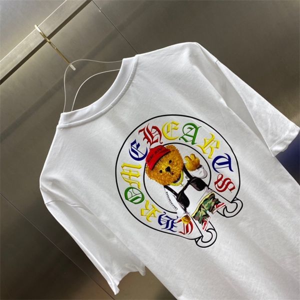 hearts/chrome croosin coco cartoon animation summer new short sleeve crow bear horseshoe sanskrit t t-shirt men's and women's net, White;black
hearts/chrome croosin coco cartoon animation summer new short sleeve crow bear horseshoe sanskrit t t-shirt men's and women's net, White;black
