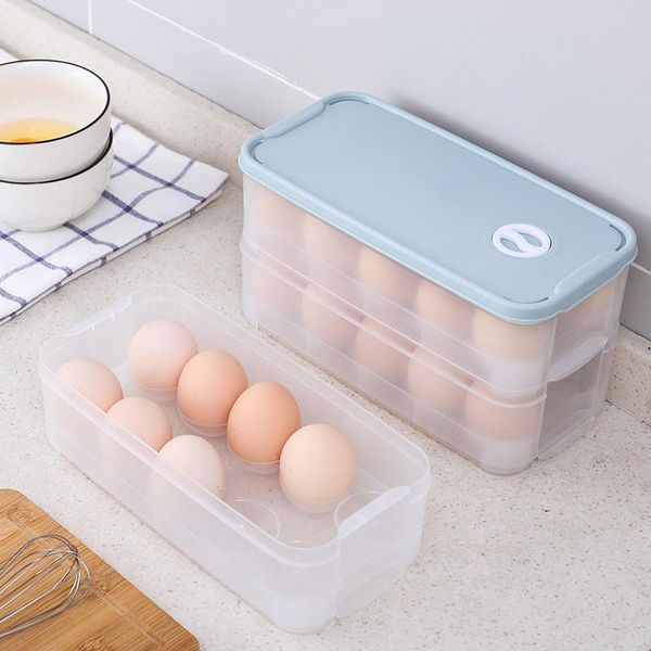 storage bottles & jars plastic egg tray holder fresh-keeping box container portable organizer bin with lid for household
storage bottles & jars plastic egg tray holder fresh-keeping box container portable organizer bin with lid for household